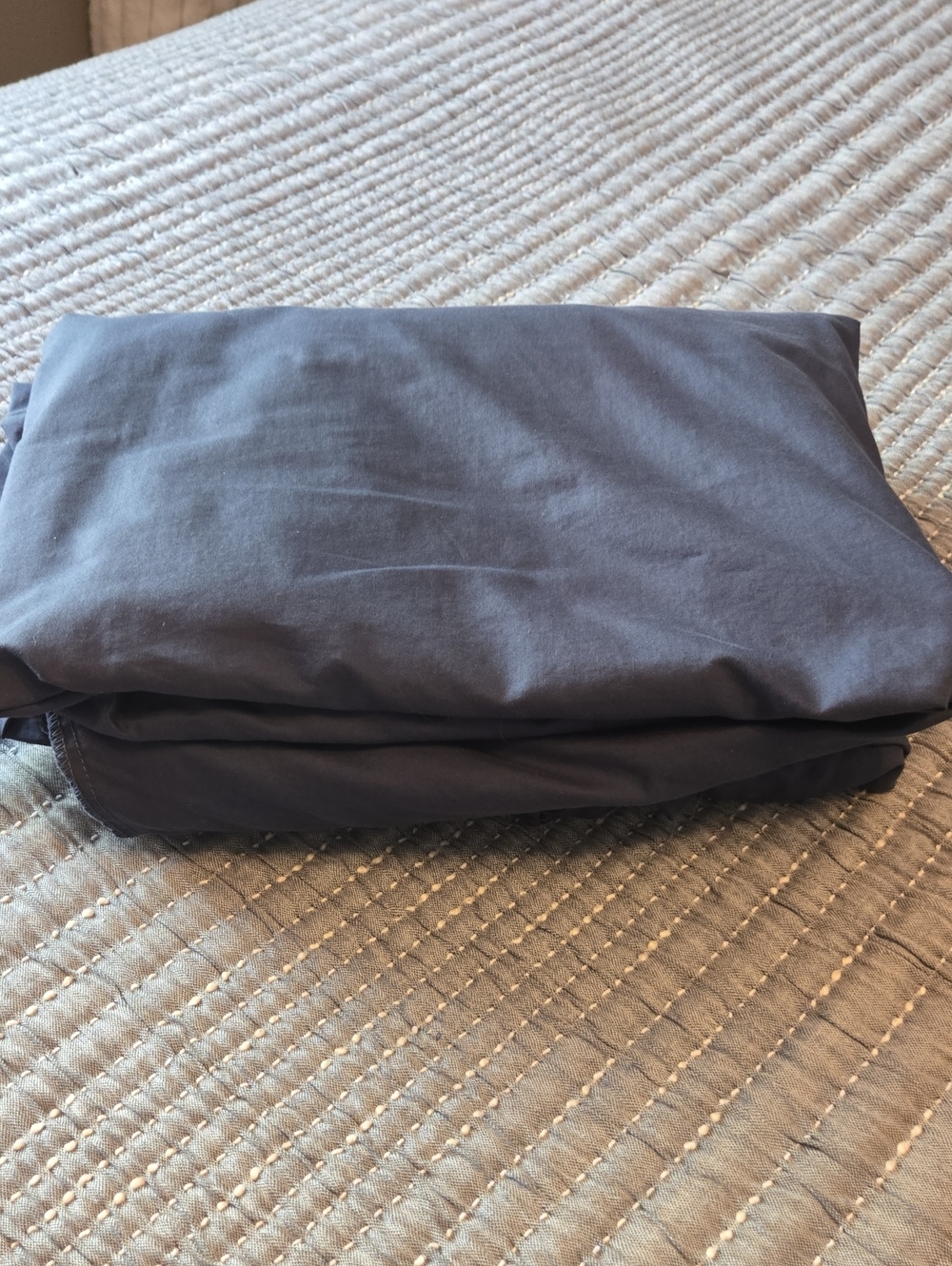 Brooklinen Luxe Duvet Cover Solid Navy King / Cali King